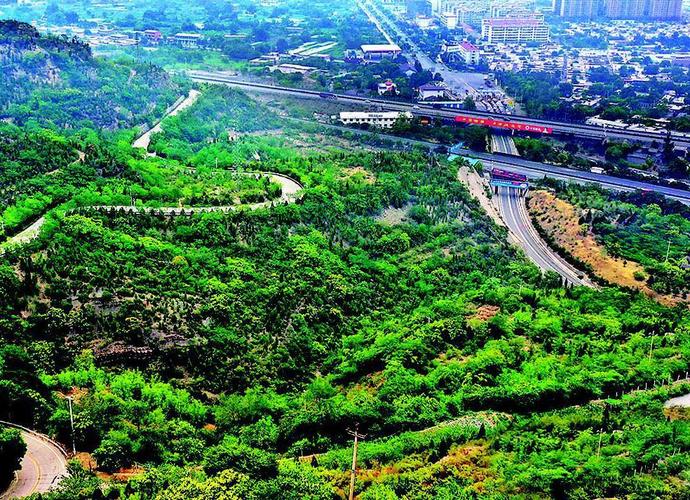 图片说明:清徐县创森造林工程,荒山被森林覆盖.韩双喜摄